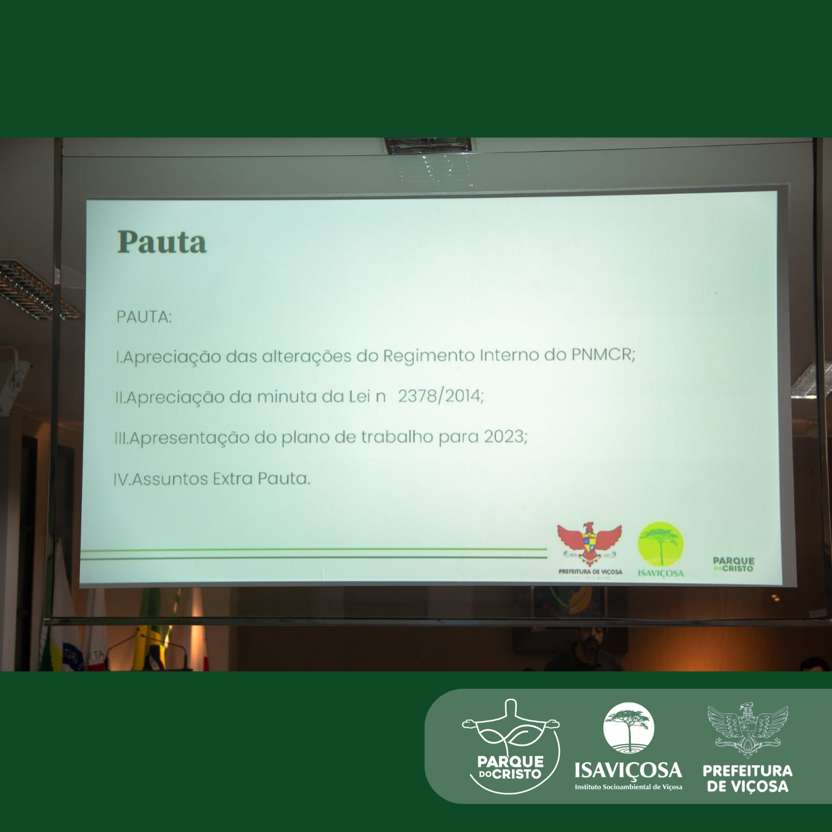 Reunião Ordinária do Conselho Consultivo