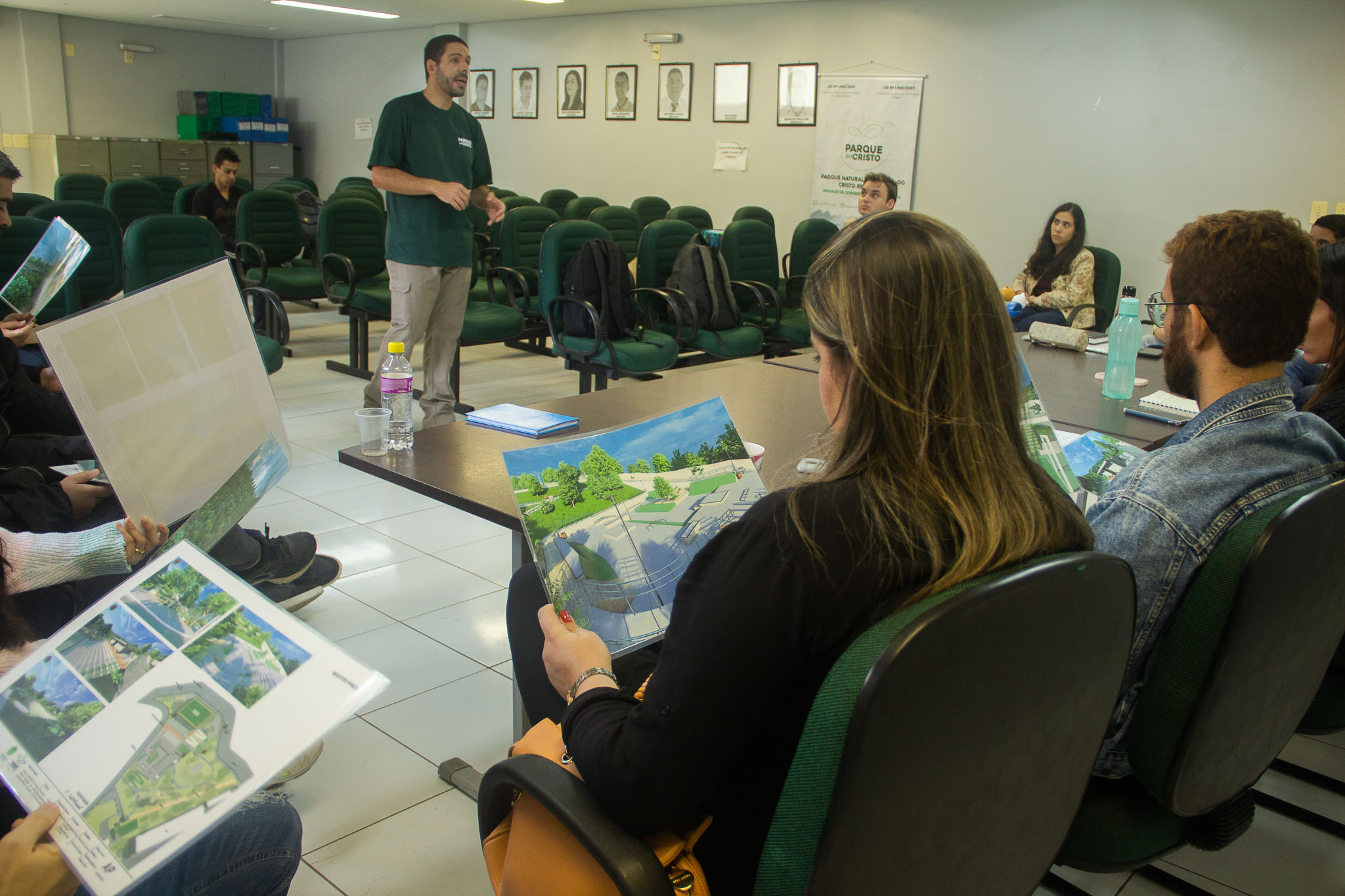 Apresentação do Parque à equipe eMulti da Secretaria Municipal de Saúde