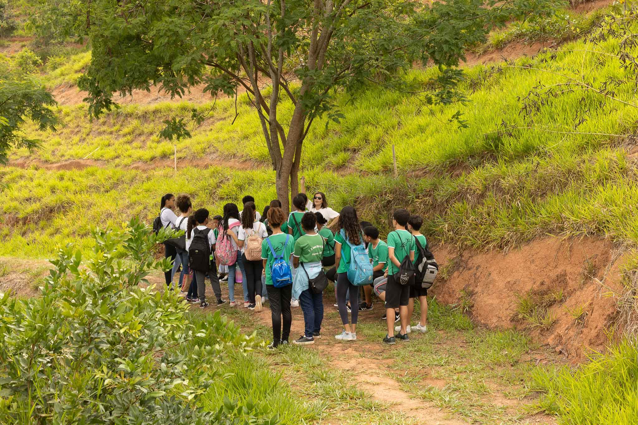 Visitas da Escola Estadual Santa Rita de Cássia