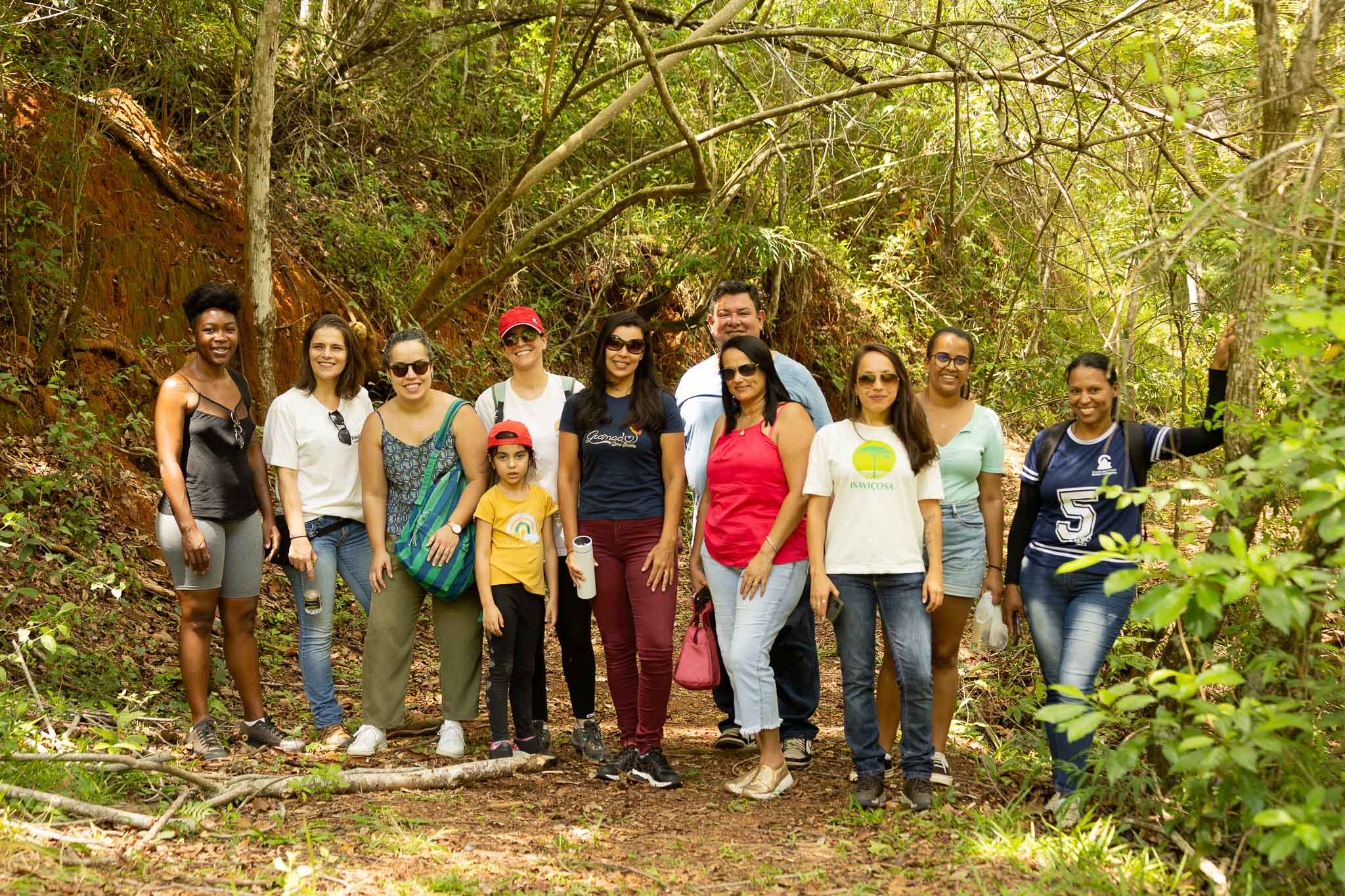 Visita guiada com estudantes de mestrado do Departamento de História da UFV