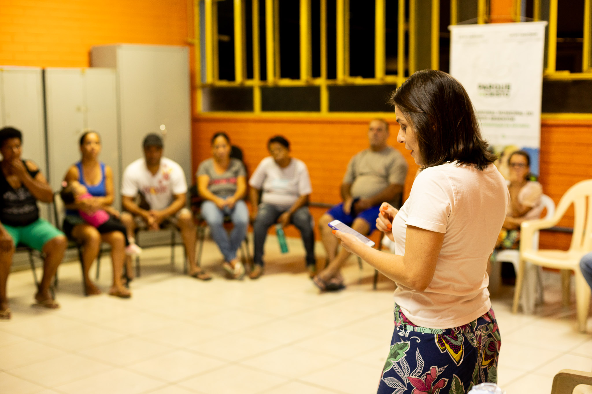 Café com o Parque no bairro Bom Jesus com a presença de vereadores de Viçosa