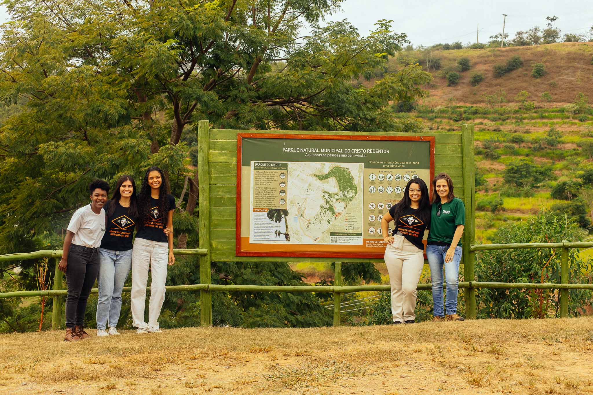 Encontro das equipes de educação ambiental do CCSS e do Parque do Cristo