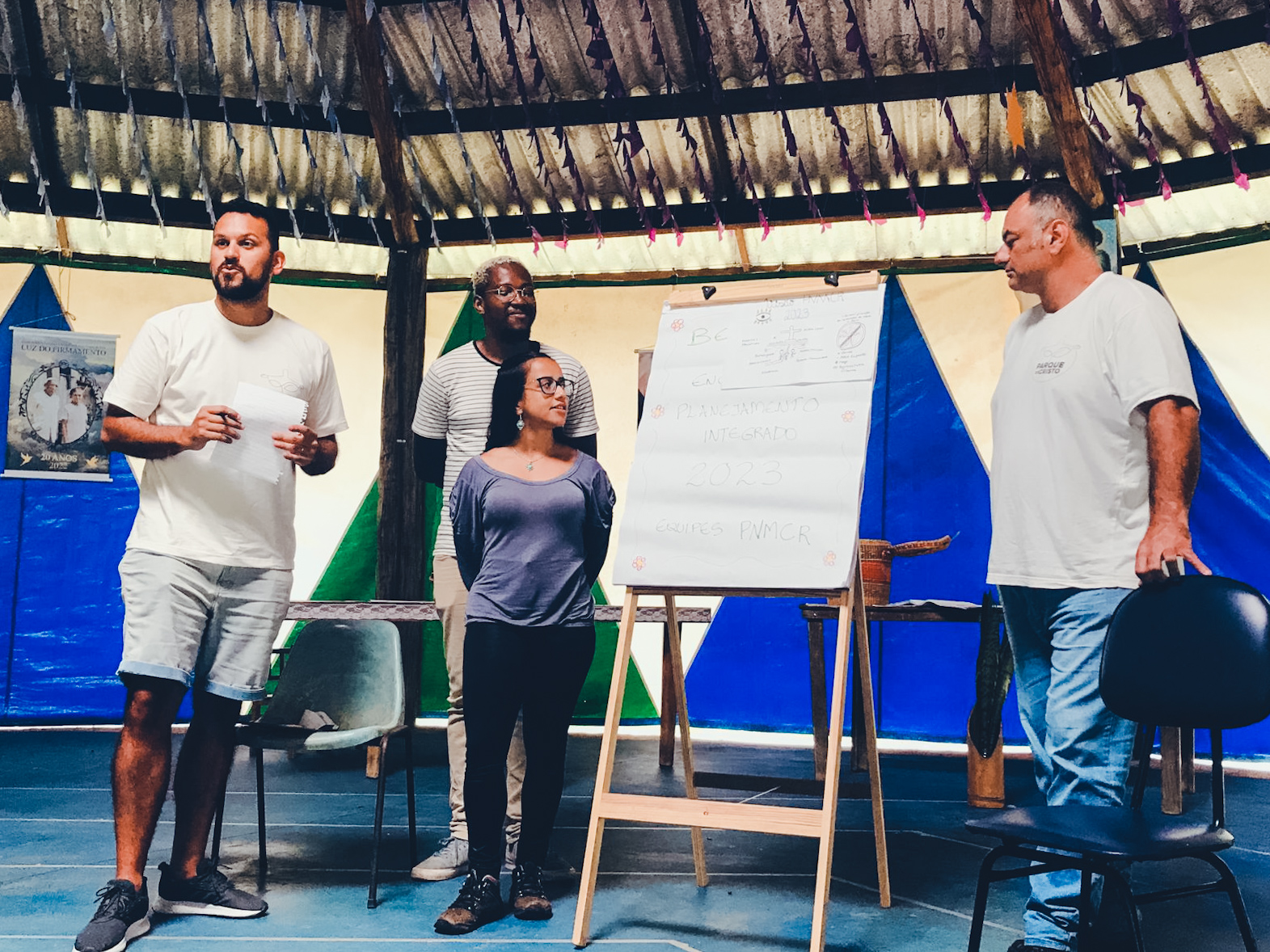 Equipes do Parque do Cristo se reúnem em reunião de Planejamento Integrado 2023