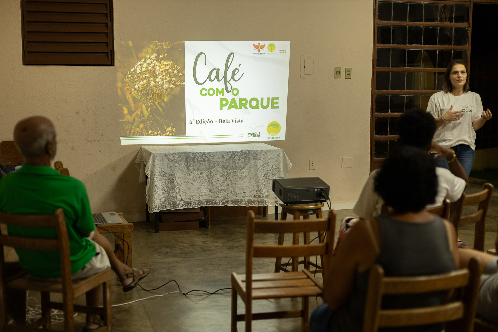 Realizado mais um Café com o Parque no Bela Vista
