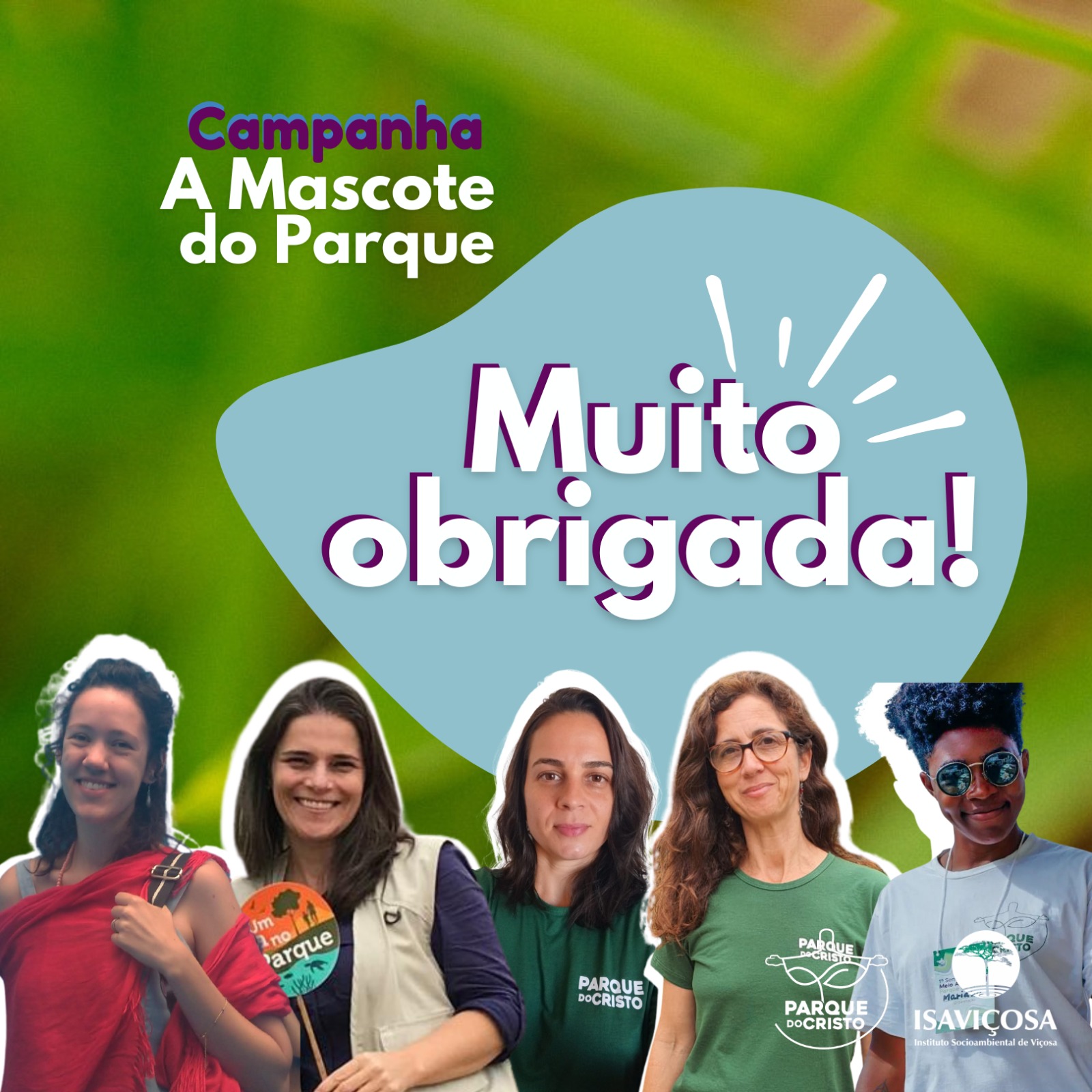 Sucesso de participação na campanha para escolha da Mascote do Parque