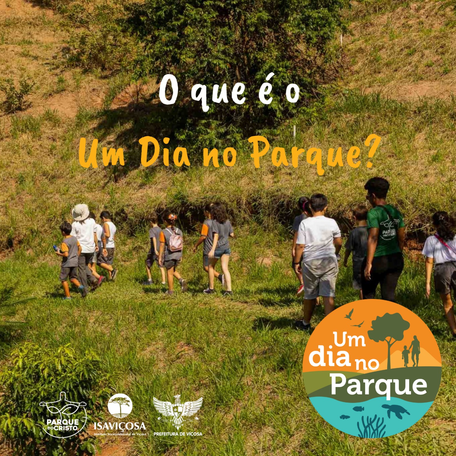 Parque do Cristo vai realizar mais uma edição do Um Dia no Parque