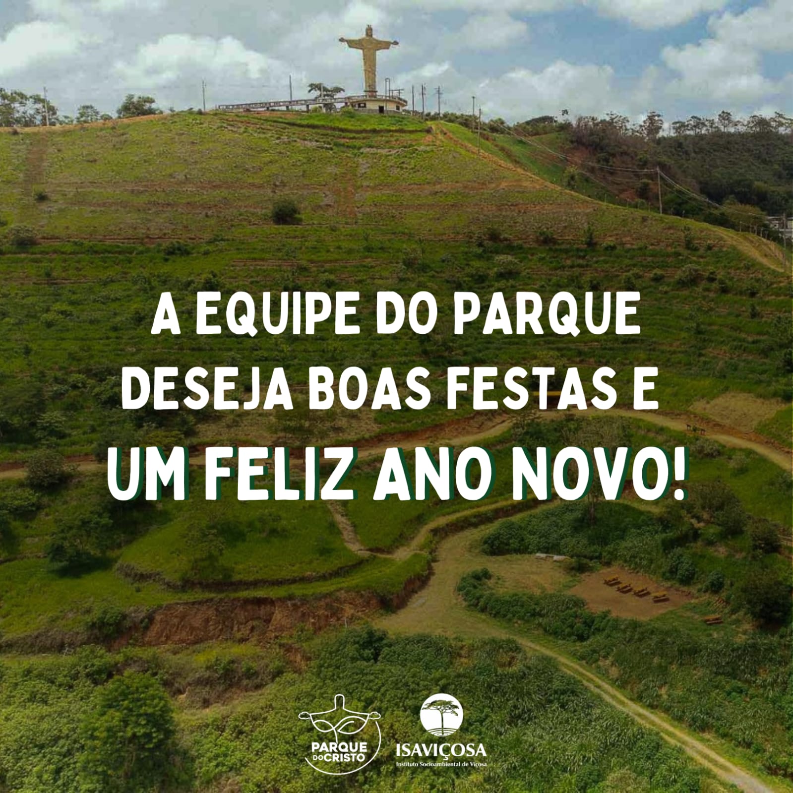 Boas festas e feliz ano novo