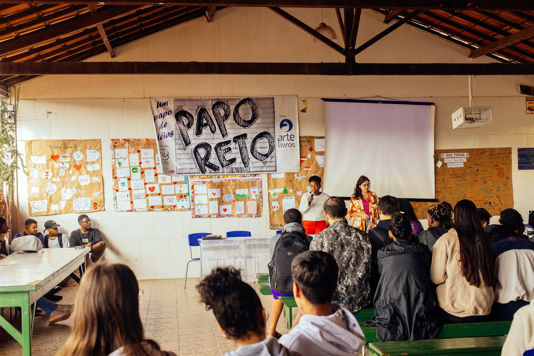 Equipe do Parque participa do “Papo Reto” na Escola Santa Rita