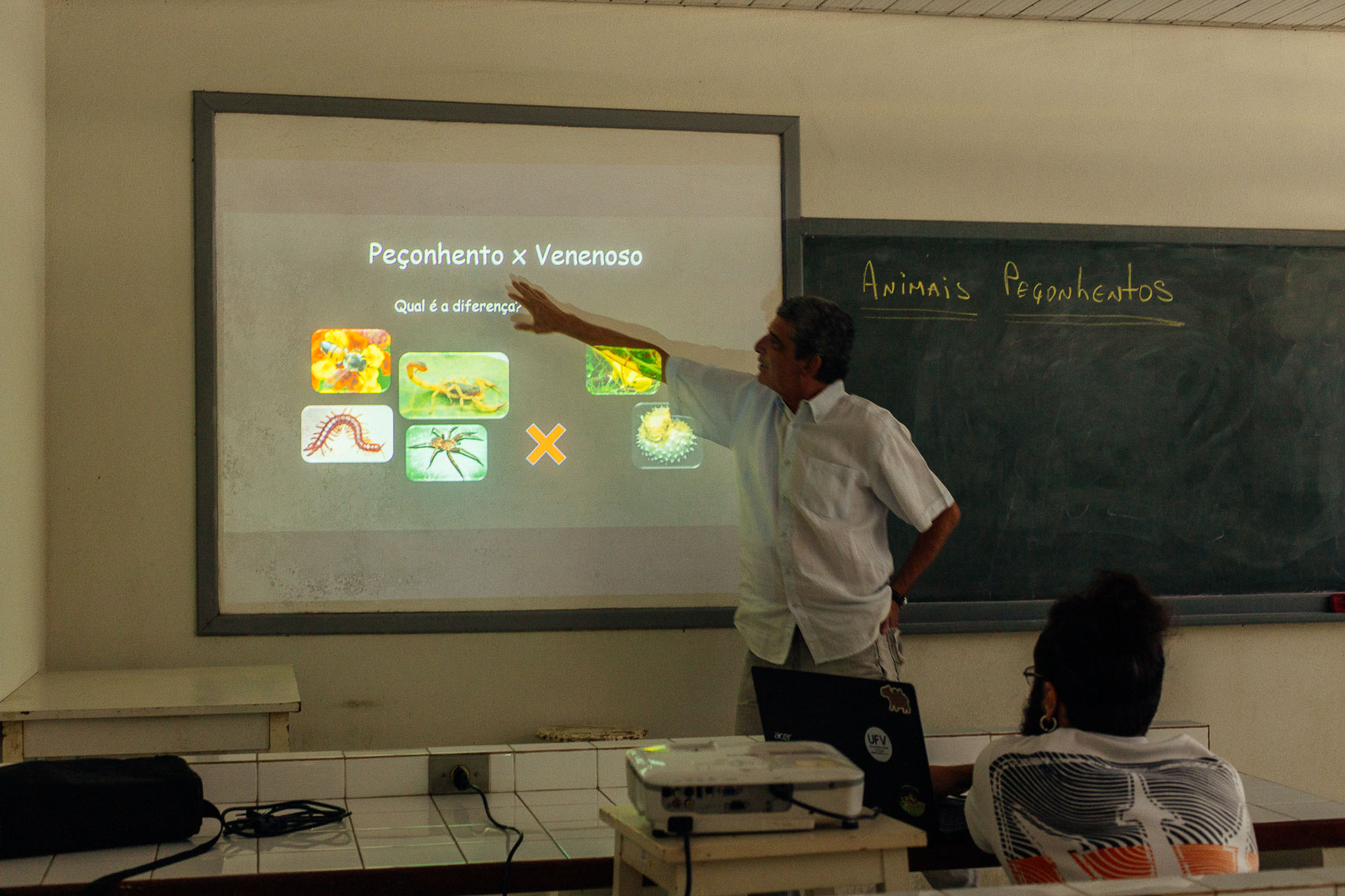 Curso de Animais Peçonhentos para equipe do Parque do Cristo
