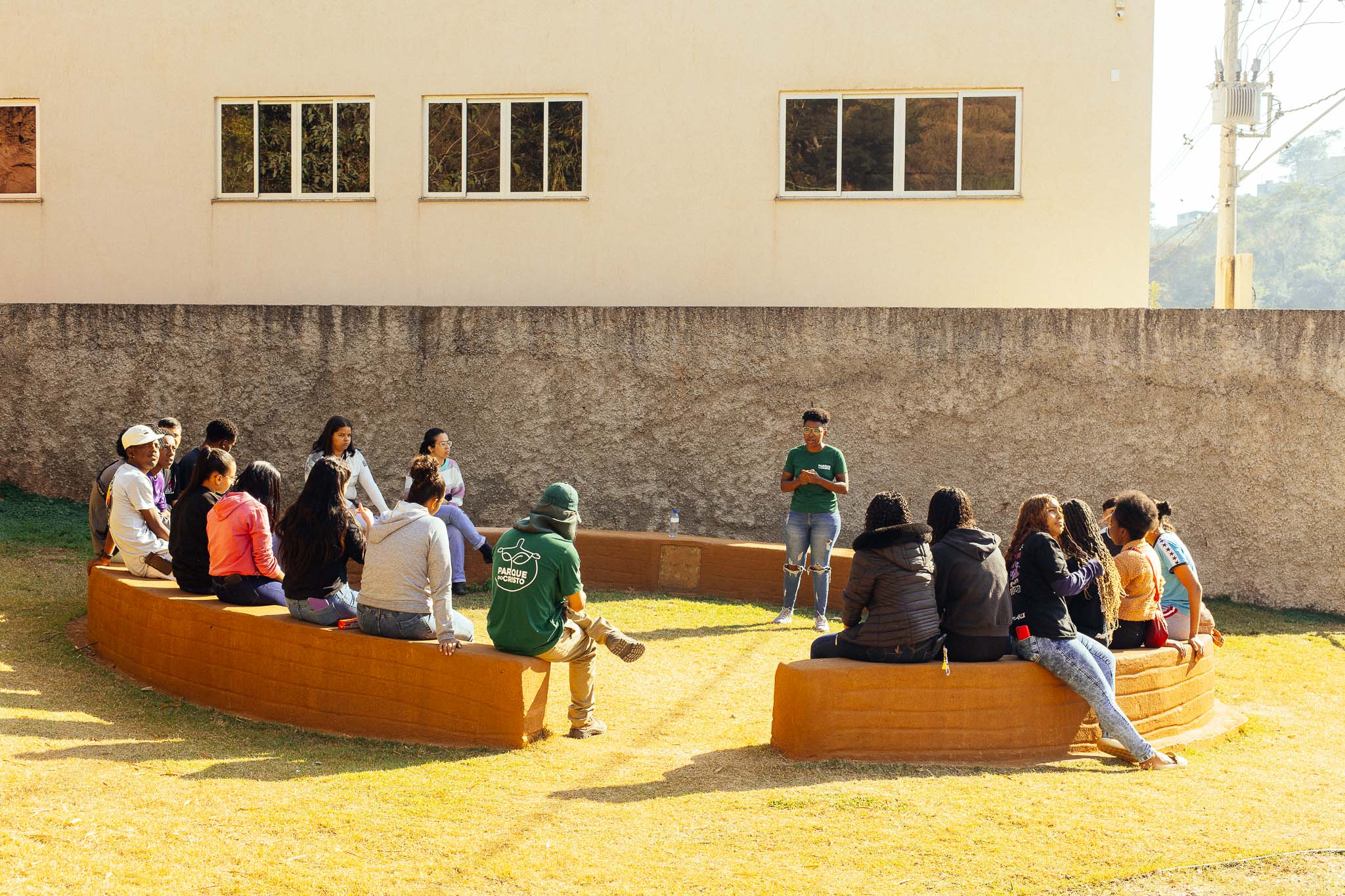 Escola Samuel João de Deus, de Paula Cândido, visita o Parque