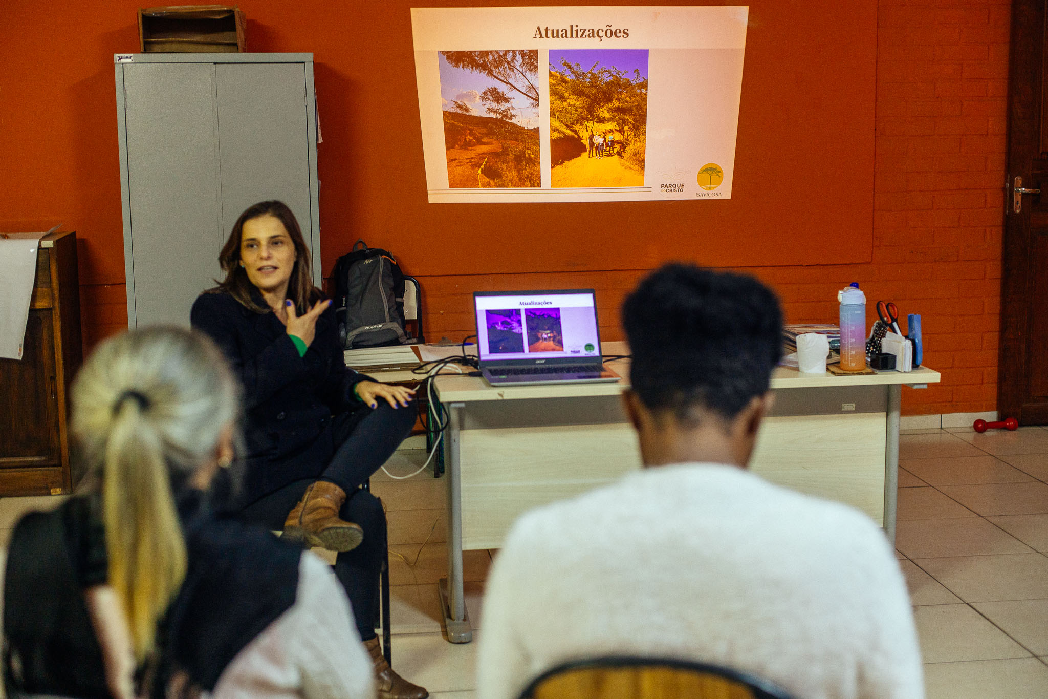 Café com o Parque no bairro Bom Jesus