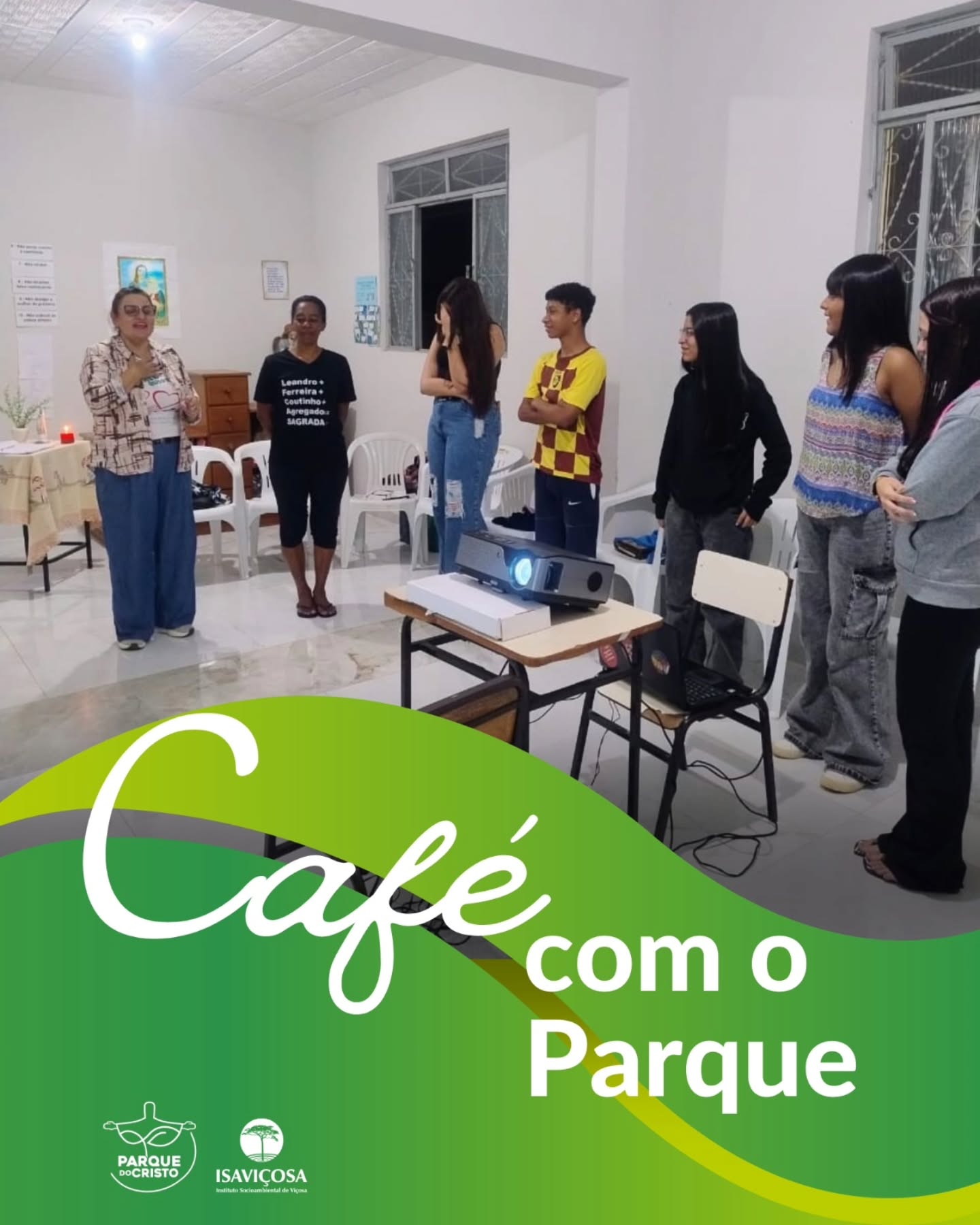 Café com o Parque de maio reúne moradores do Bom Jesus e do Bela Vista