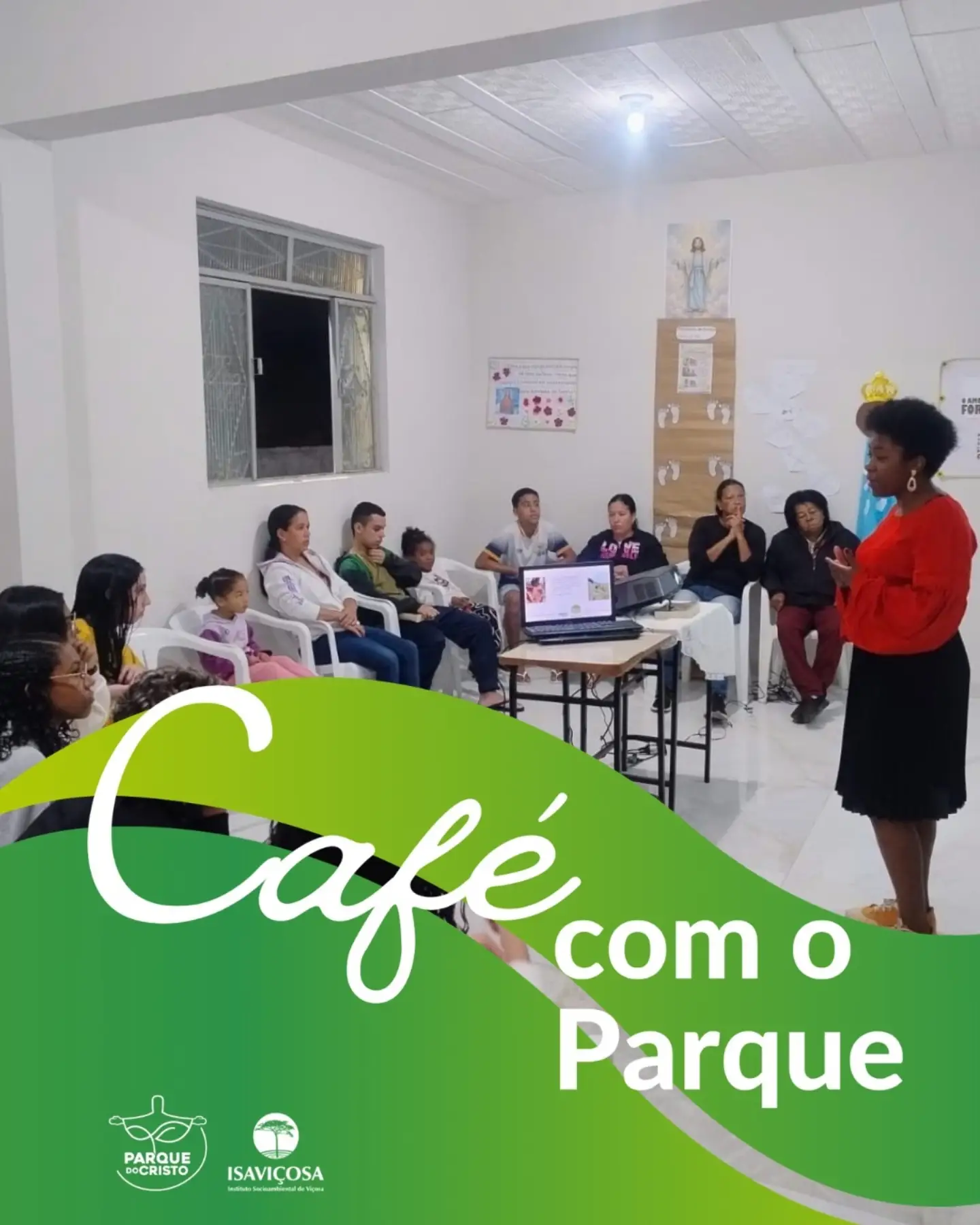 Café com o Parque de setembro reúne moradores, crismandos e catequistas no Bom Jesus