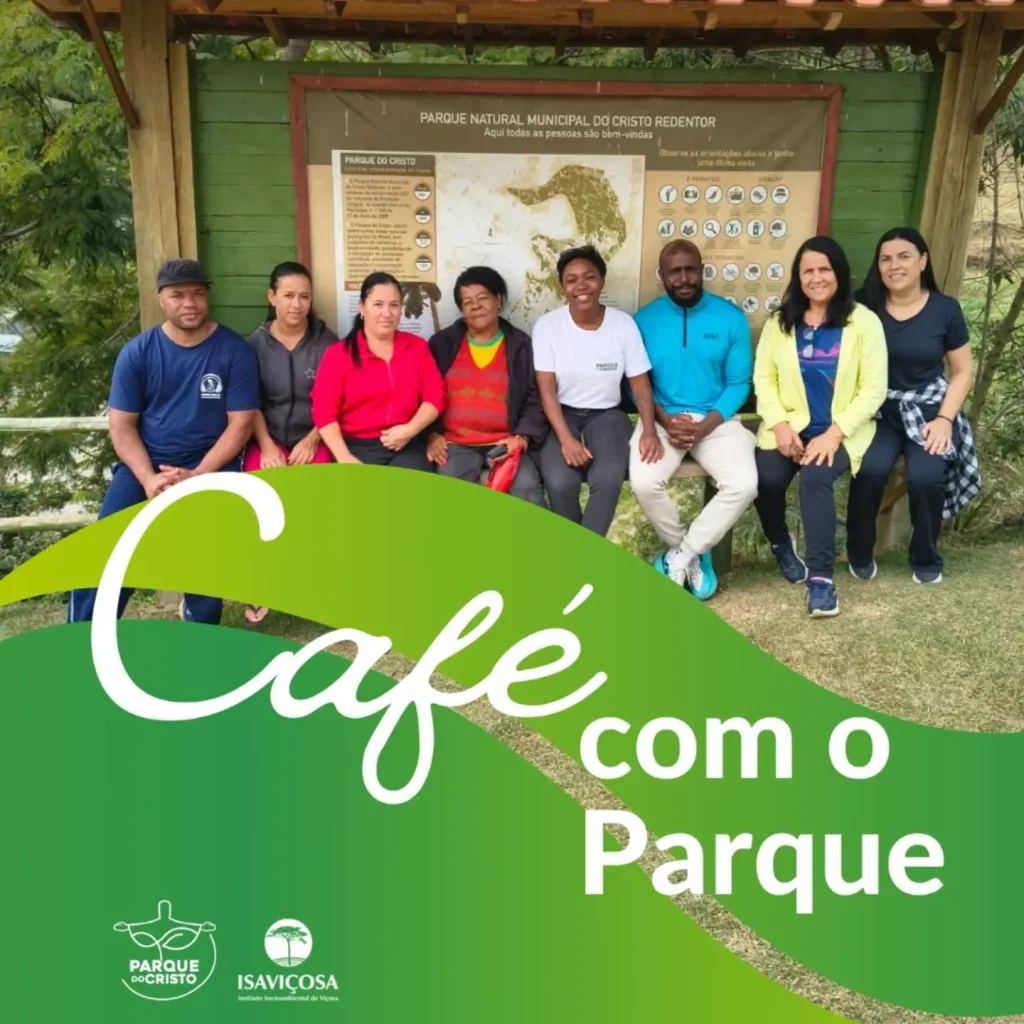 Café com o Parque na sede debate justiça ambiental e o futuro do Parque com moradores do entorno