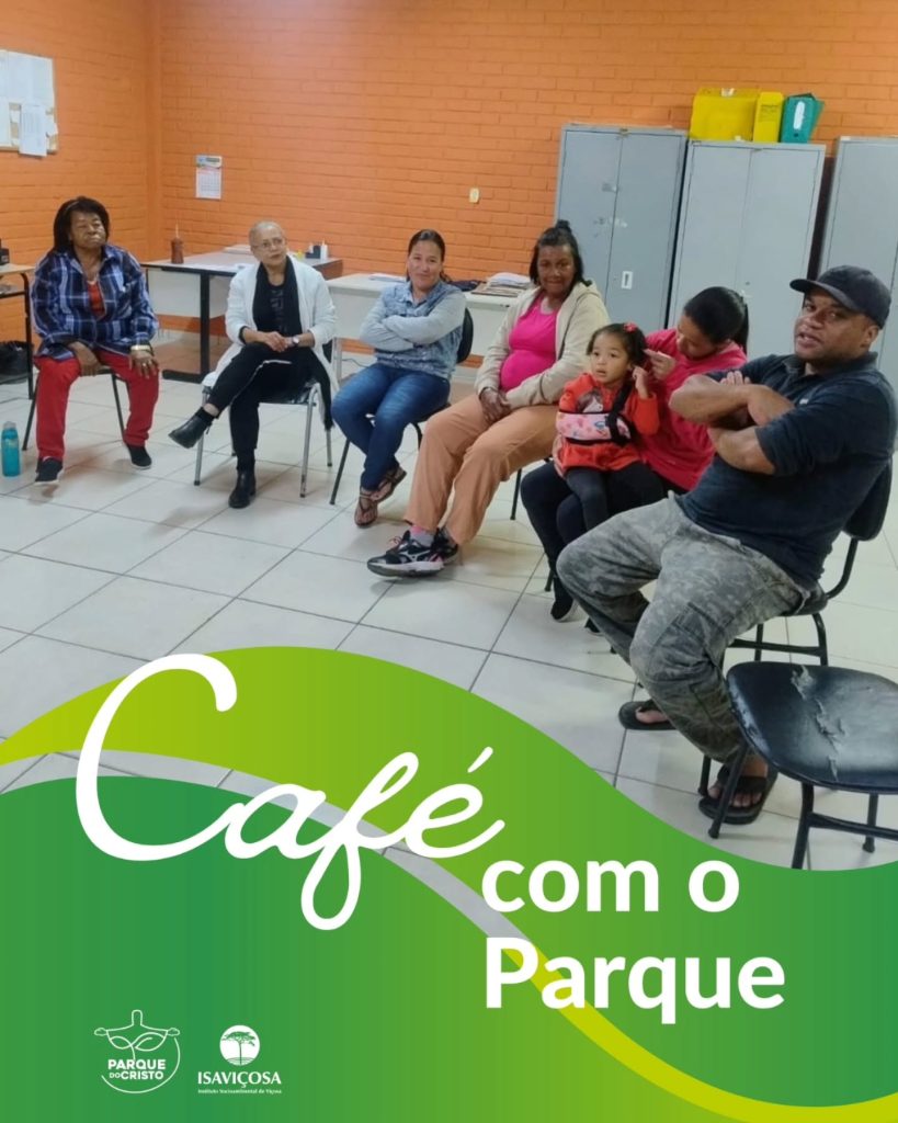 Café com o Parque do mês de agosto no BJ