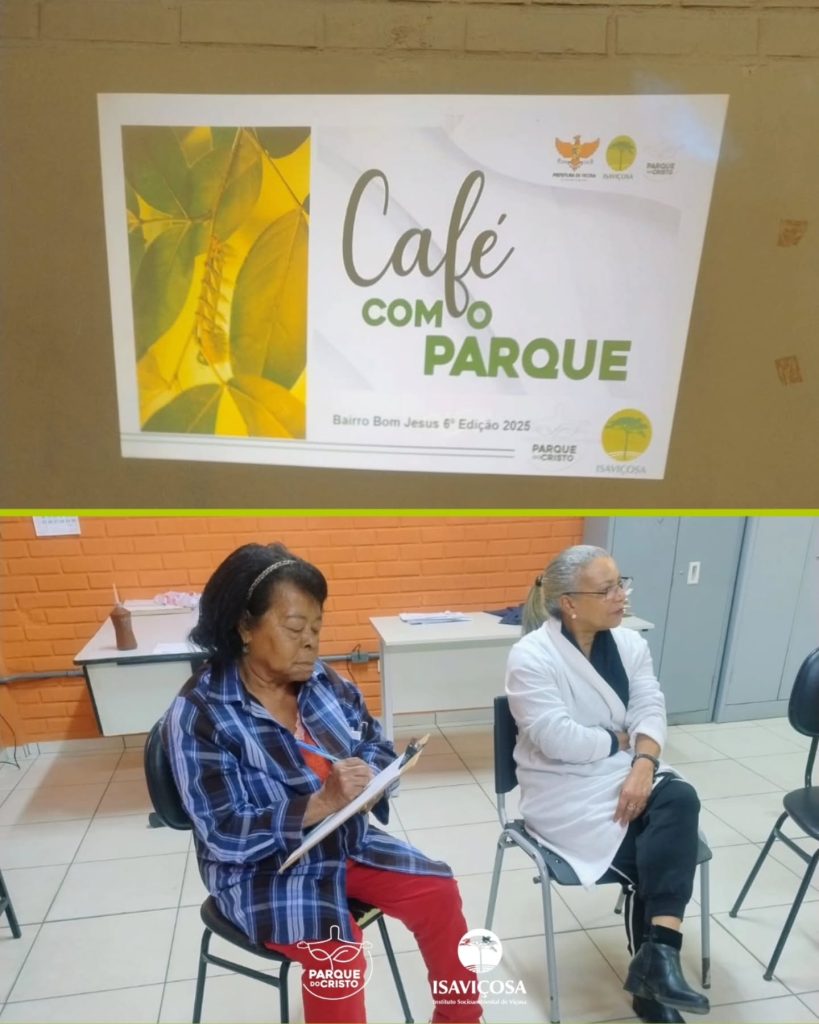 Café com o Parque do mês de agosto no BJ