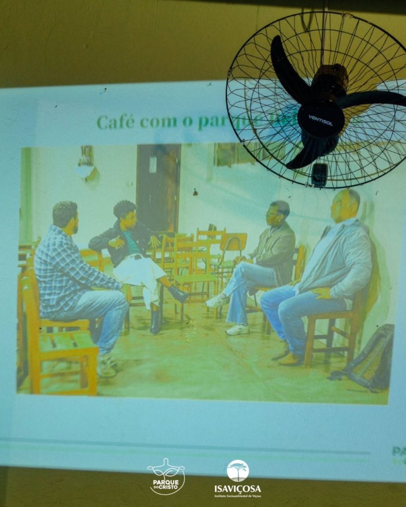 Café com o Parque no Bela Vista edições julho e agosto de 2025