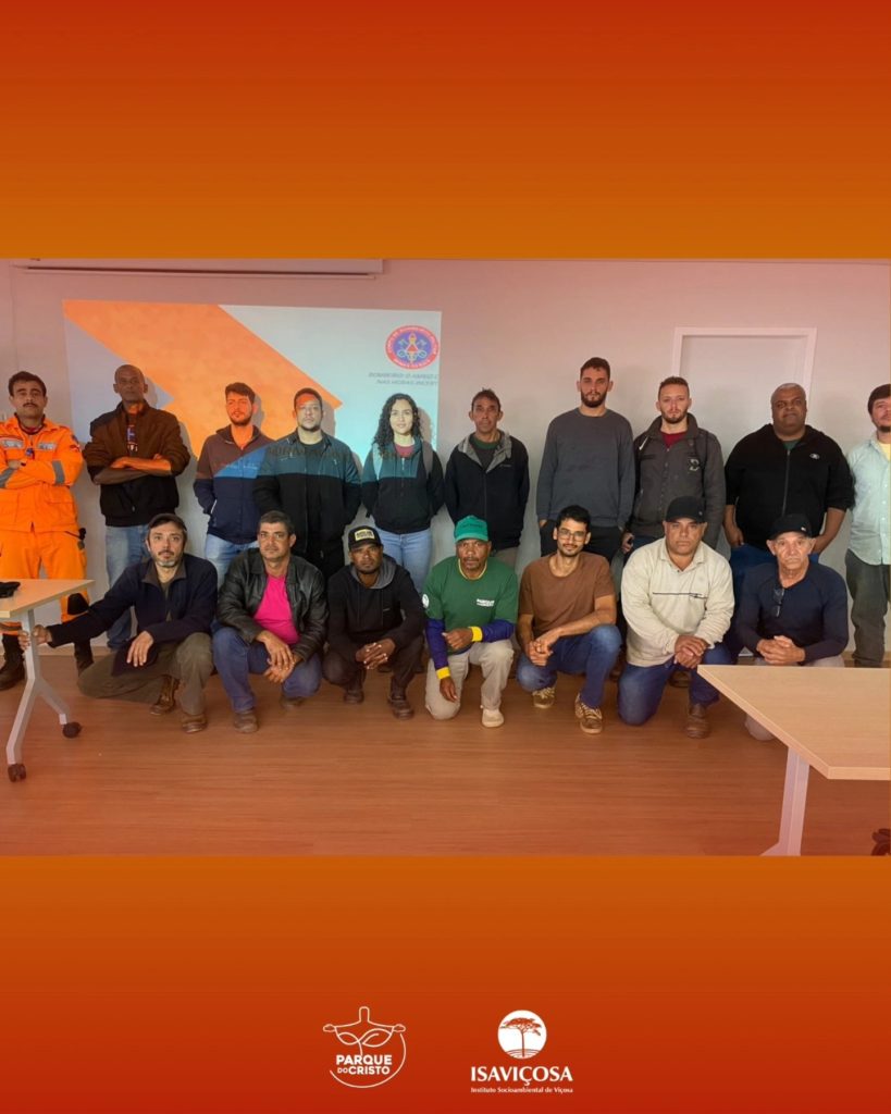Curso de Formação de Brigadistas Florestais realizado no Parque do Cristo
