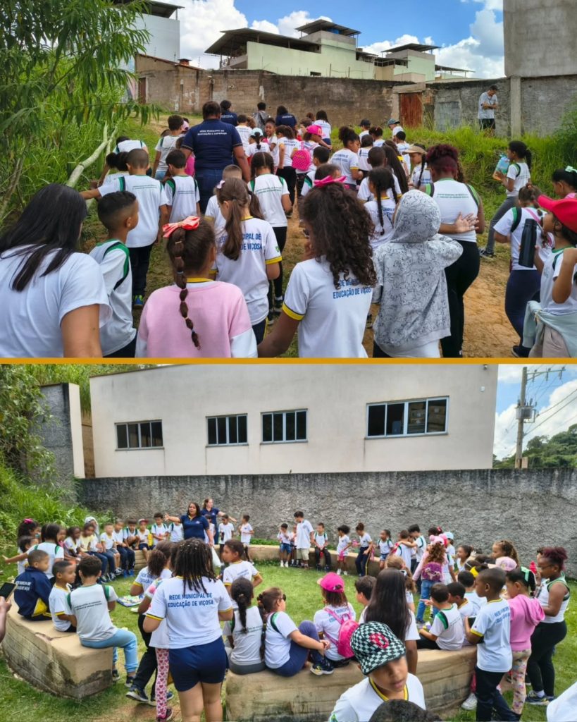 Dia da Terra: alunos do CMEDJAF fazem trilha e iniciam campanha sobre resíduos sólidos