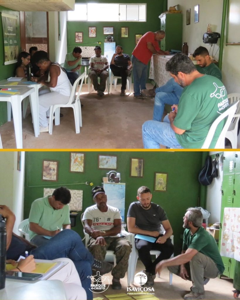 Equipe do ISAVIÇOSA consolida o Plano de Ação 2026 do Parque do Cristo