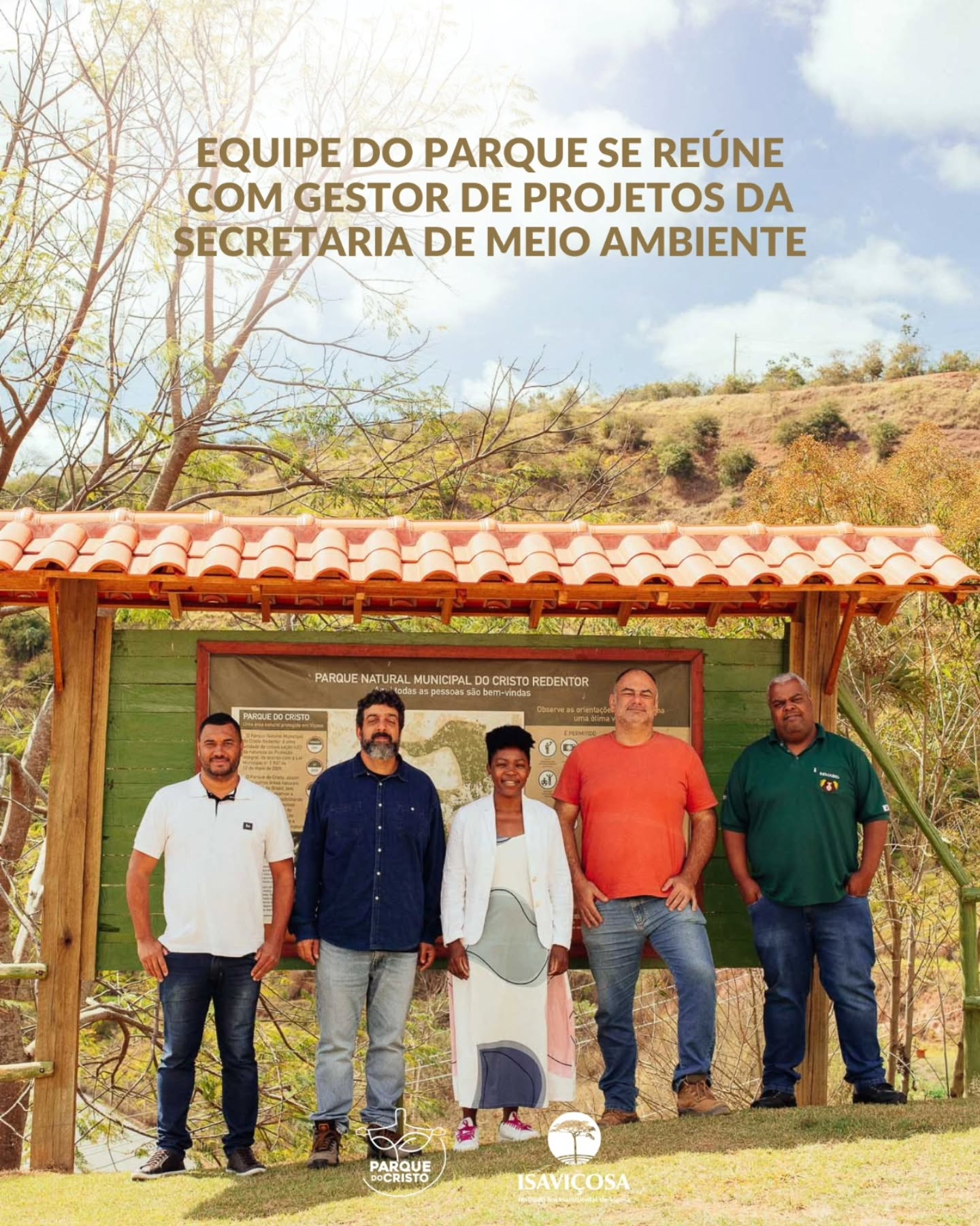 Equipe do Parque se reúne com gestor de projetos da Secretaria de Meio Ambiente