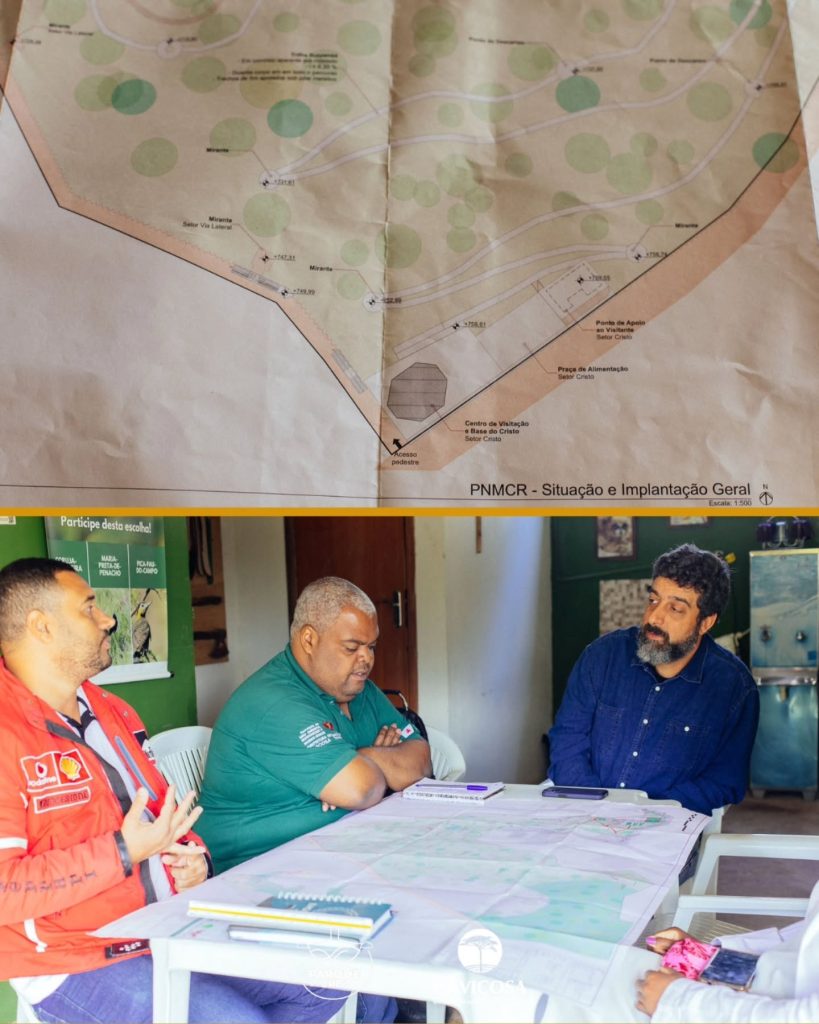 Equipe do Parque se reúne com gestor de projetos da Secretaria de Meio Ambiente