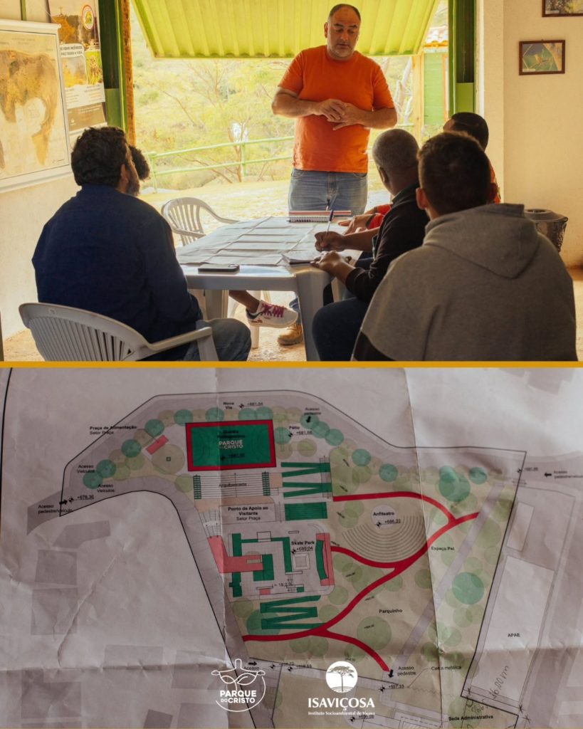 Equipe do Parque se reúne com gestor de projetos da Secretaria de Meio Ambiente
