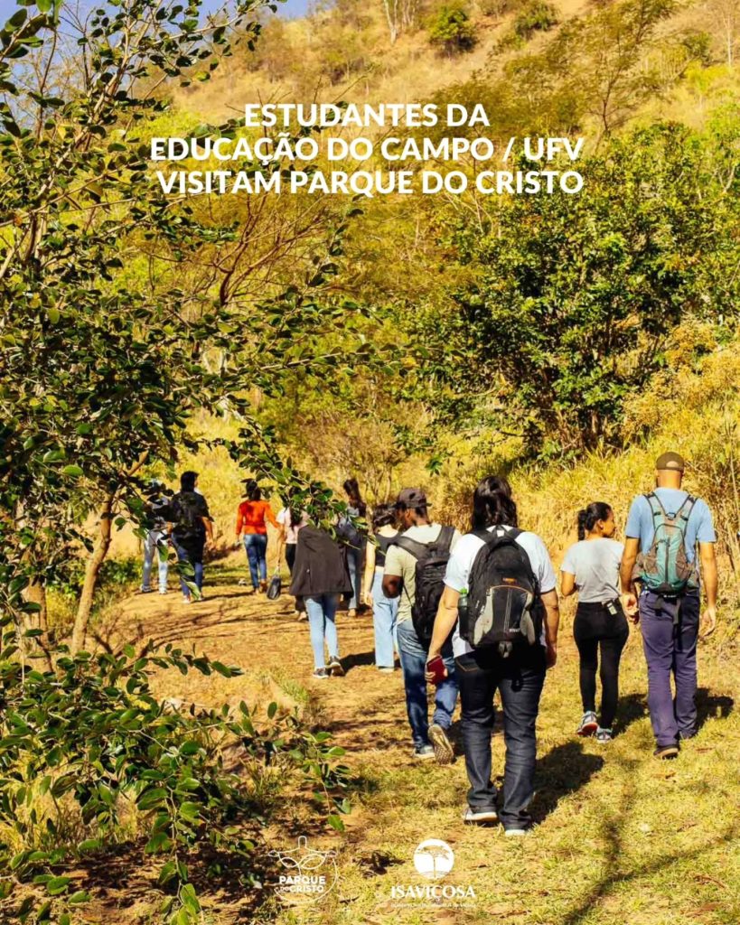 Estudantes da Educação do Campo/UFV visitam Parque do Cristo