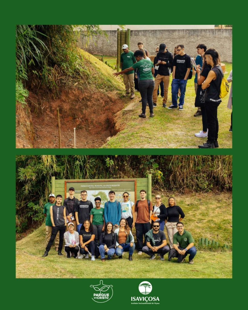 Estudantes da graduação em Geografia da UFV visitam o Parque do Cristo