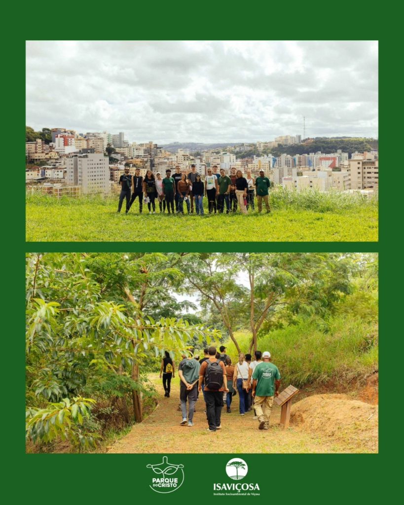Estudantes da graduação em Geografia da UFV visitam o Parque do Cristo