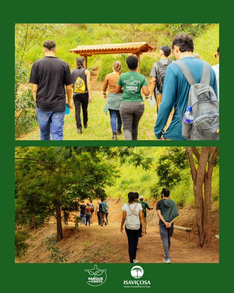 Estudantes da graduação em Geografia da UFV visitam o Parque do Cristo