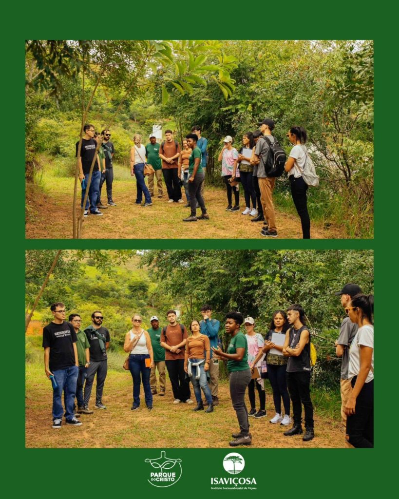 Estudantes da graduação em Geografia da UFV visitam o Parque do Cristo