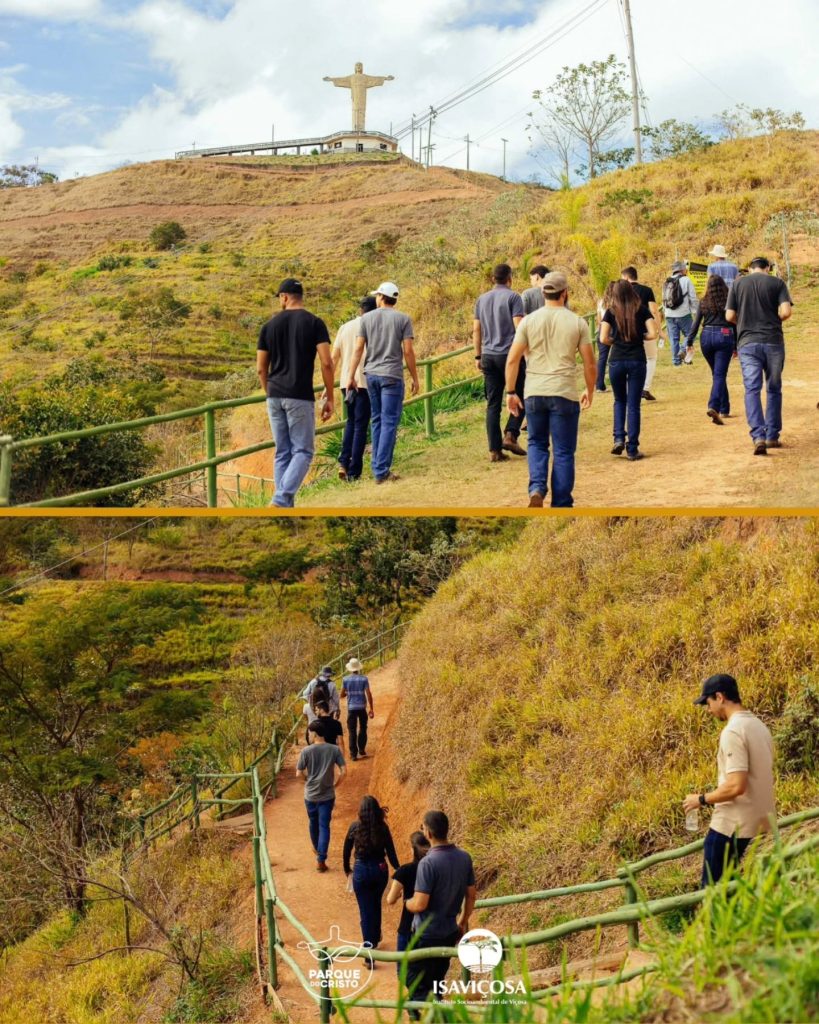 Estudantes da UFV visitam Parque do Cristo para conhecer técnicas ecológicas de manejo e conservação de solo e água