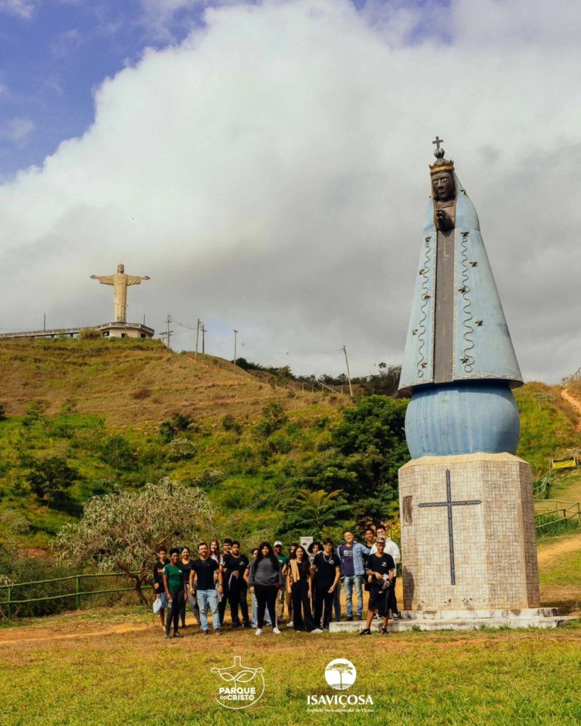 Estudantes do 1º ano da E.E. Santa Rita de Cássia visitam Parque do Cristo