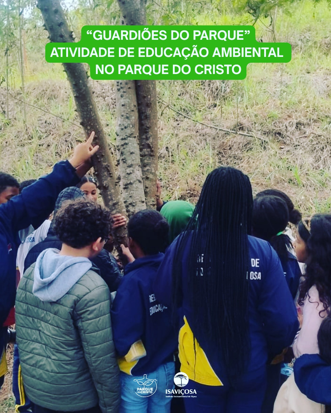 Guardiões do Parque: 65 crianças do CMEDJAF participam de atividade de educação ambiental