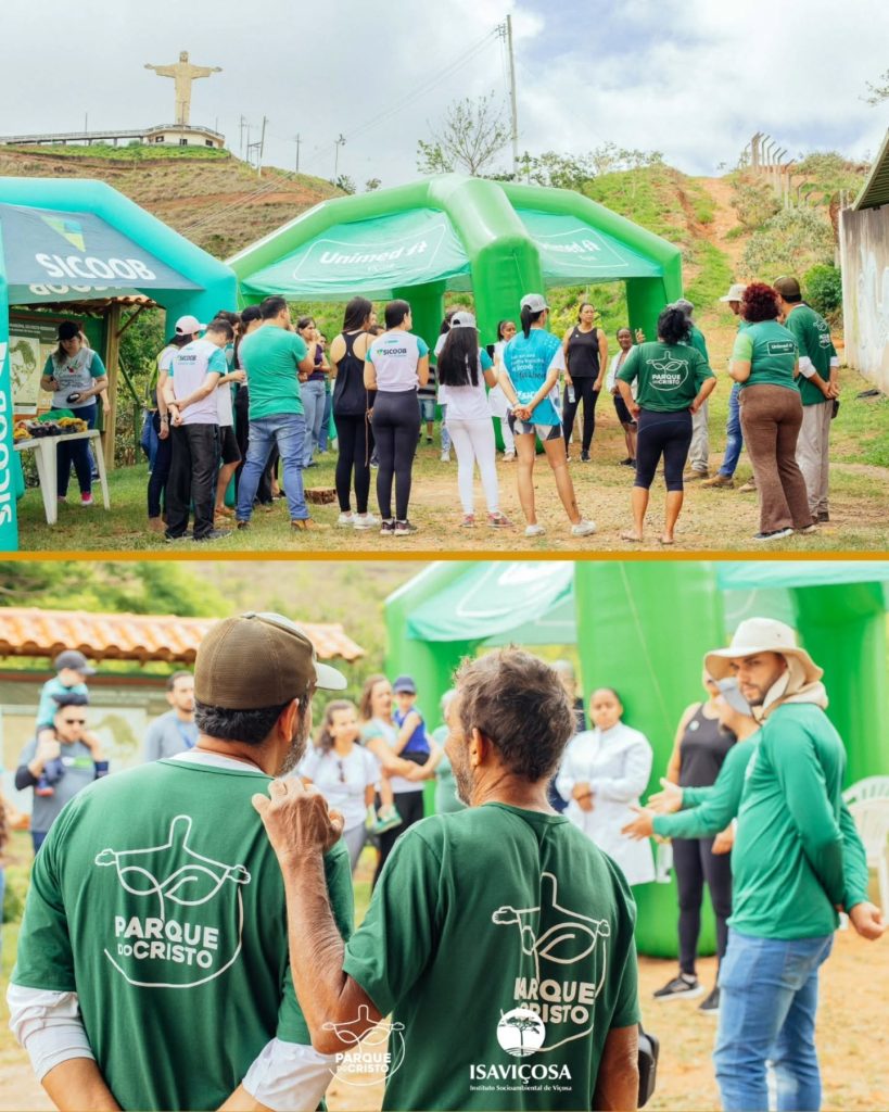 ISAVIÇOSA e Cooperativas de Viçosa realizam Dia de Cooperar 2025, no Parque do Cristo, com um animado Mutirão de Plantio