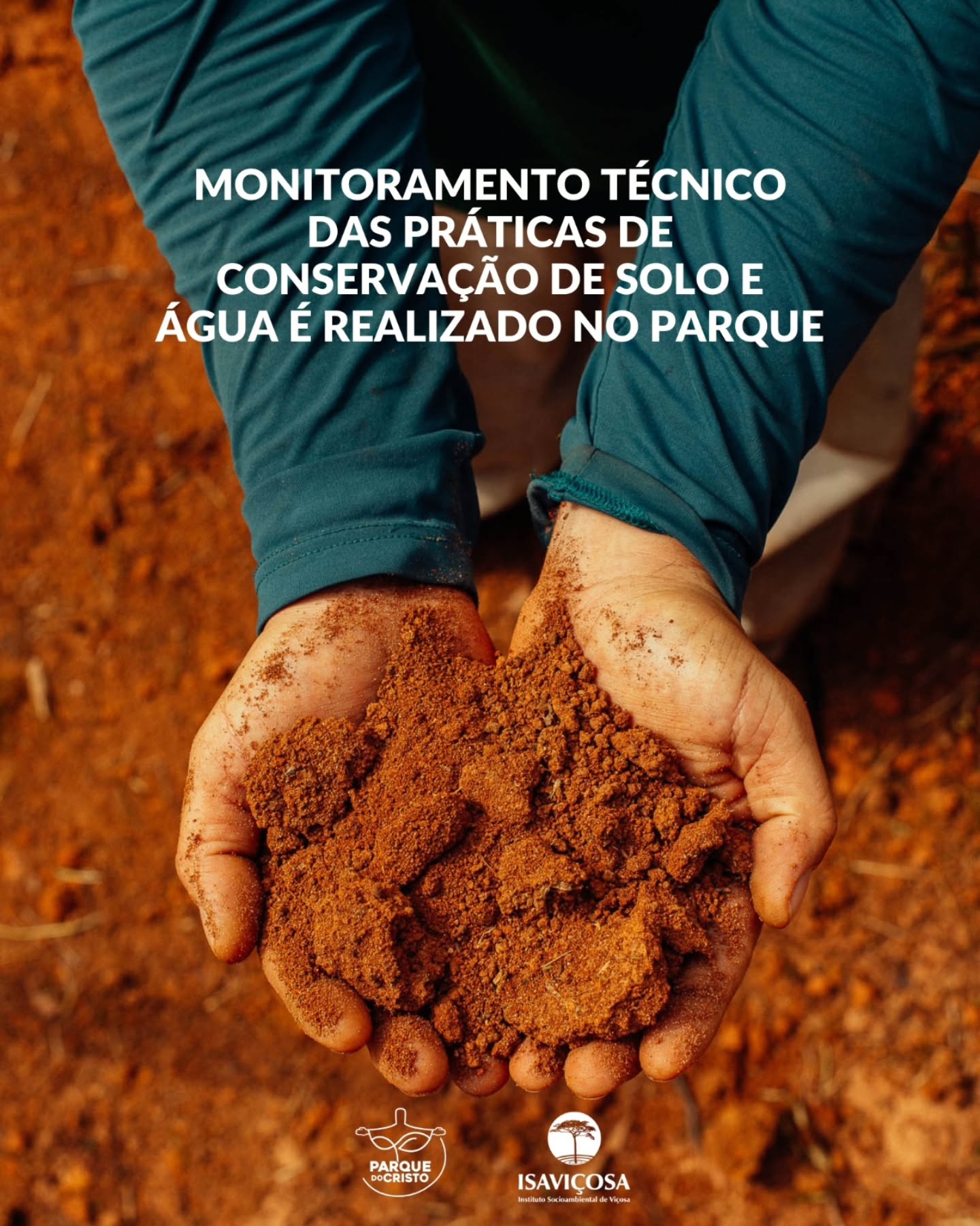 Monitoramento técnico das práticas de conservação de solo e água é realizado no Parque