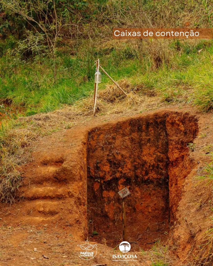 Monitoramento técnico das práticas de conservação de solo e água é realizado no Parque