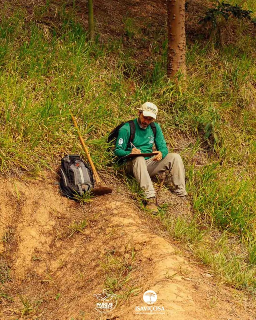 Monitoramento técnico das práticas de conservação de solo e água é realizado no Parque
