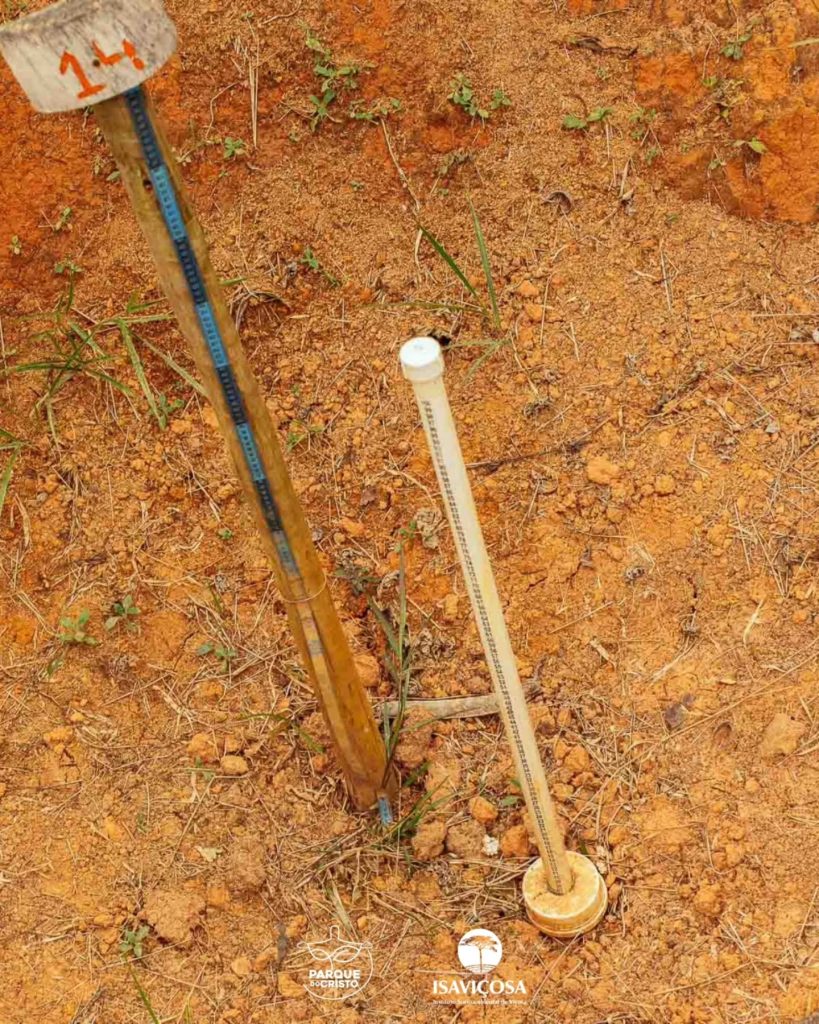 Monitoramento técnico das práticas de conservação de solo e água é realizado no Parque