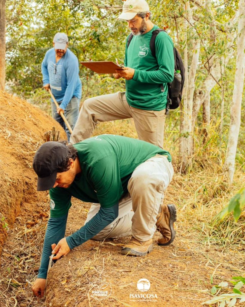 Monitoramento técnico das práticas de conservação de solo e água é realizado no Parque
