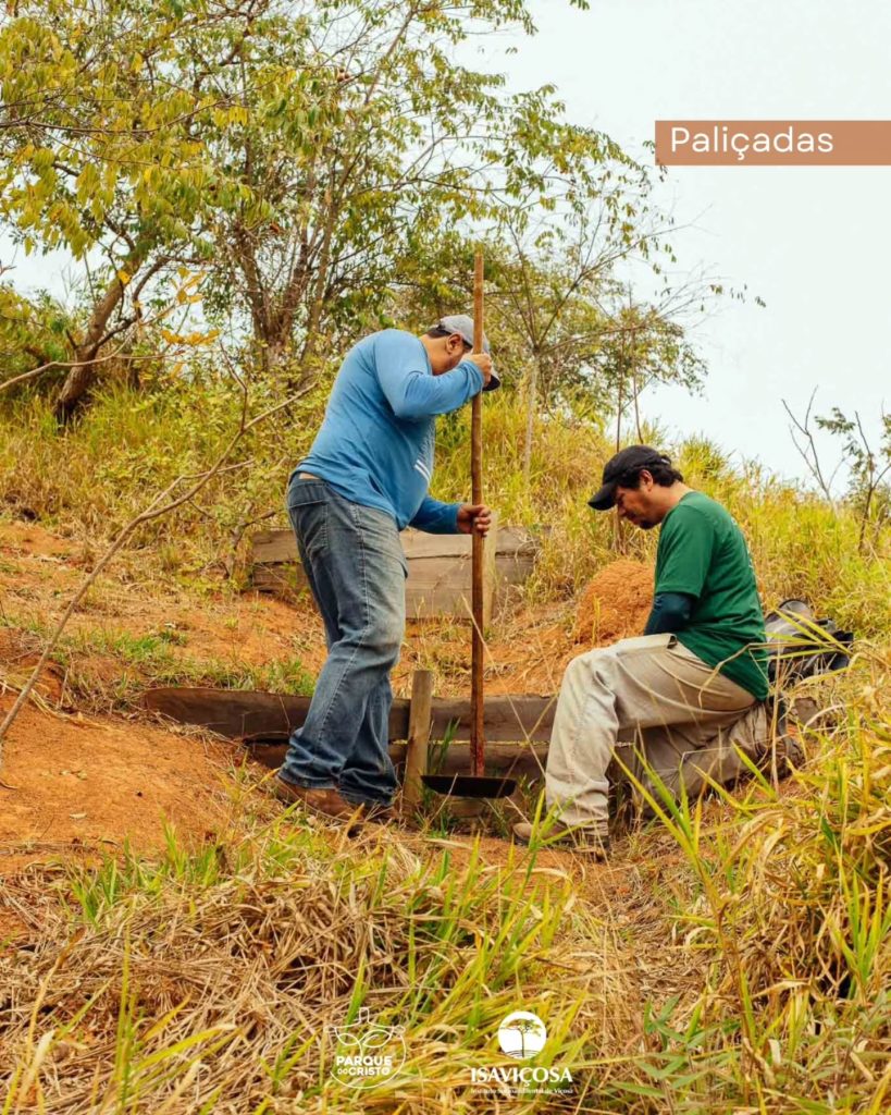 Monitoramento técnico das práticas de conservação de solo e água é realizado no Parque