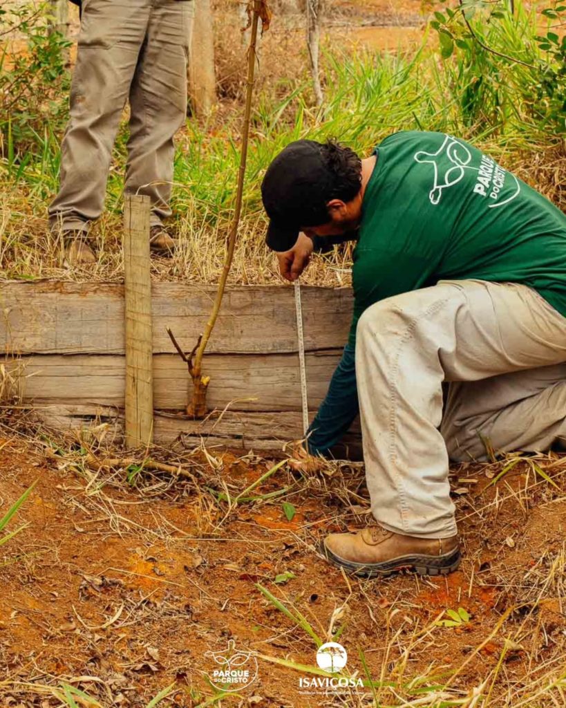 Monitoramento técnico das práticas de conservação de solo e água é realizado no Parque