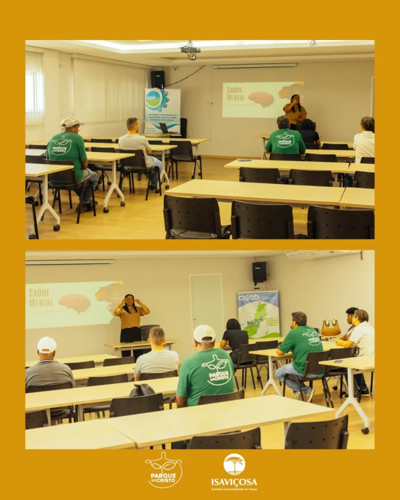 Palestra “Saúde mental da população negra” para equipe do Parque do Cristo