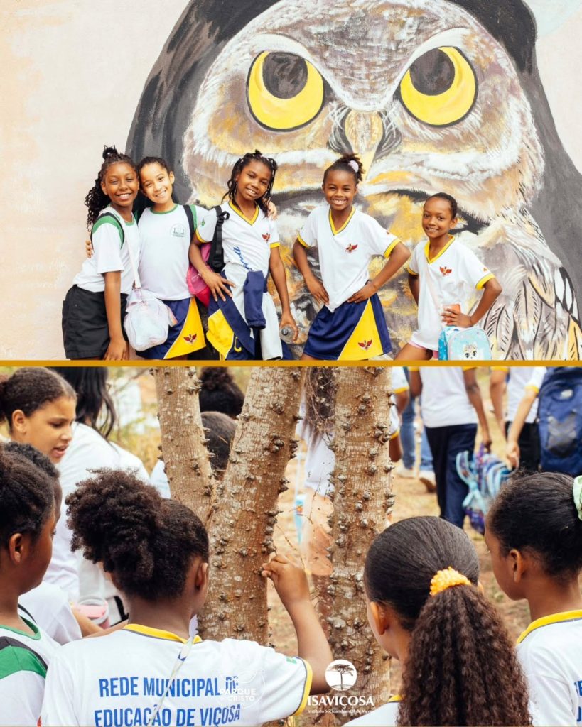 Parque do Cristo comemora aniversário com caminhada e piquenique para as crianças