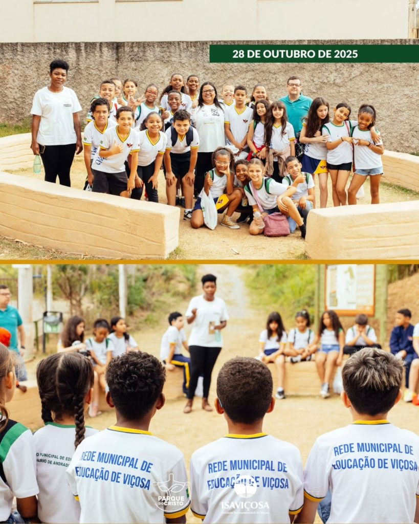 Parque do Cristo comemora aniversário com caminhada e piquenique para as crianças