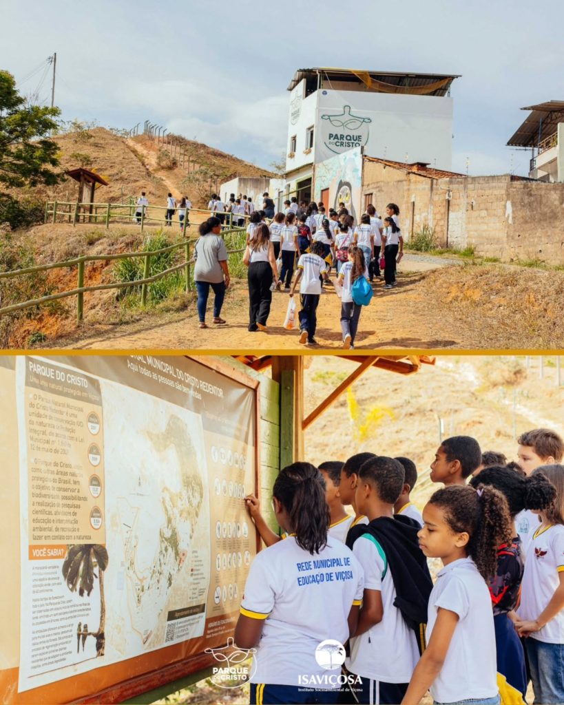Parque do Cristo comemora aniversário com caminhada e piquenique para as crianças