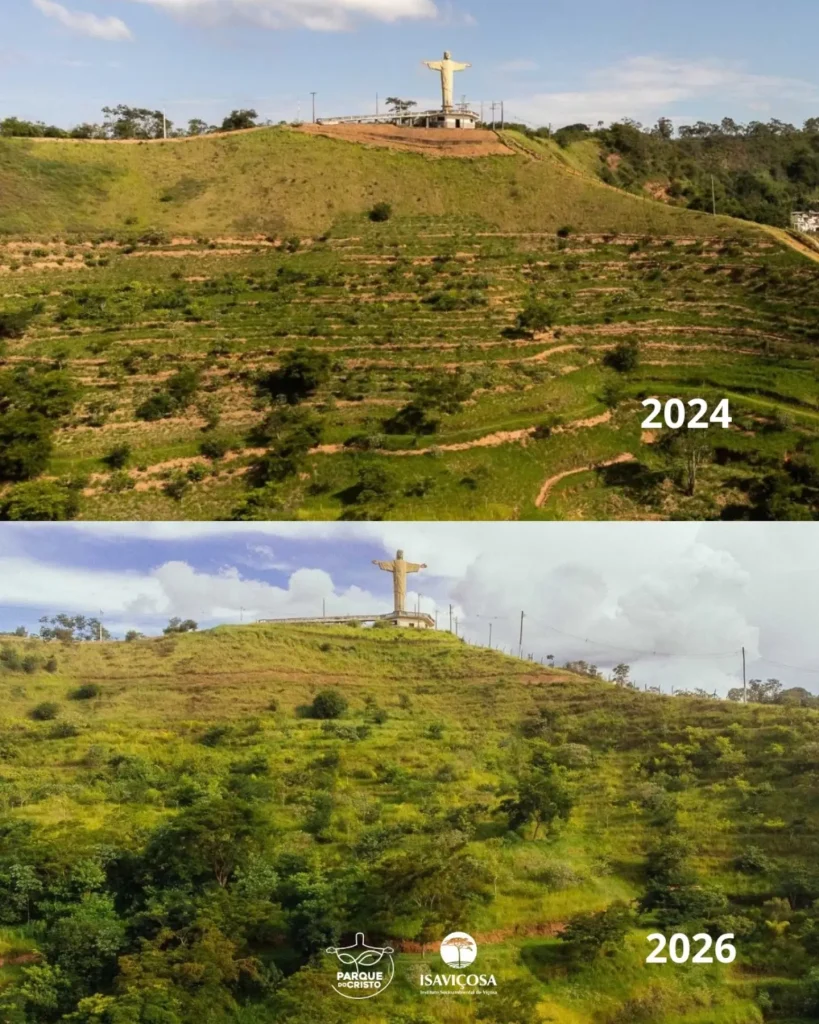 Parque do Cristo completa 25 anos de criação e 5 anos de restauração ecológica