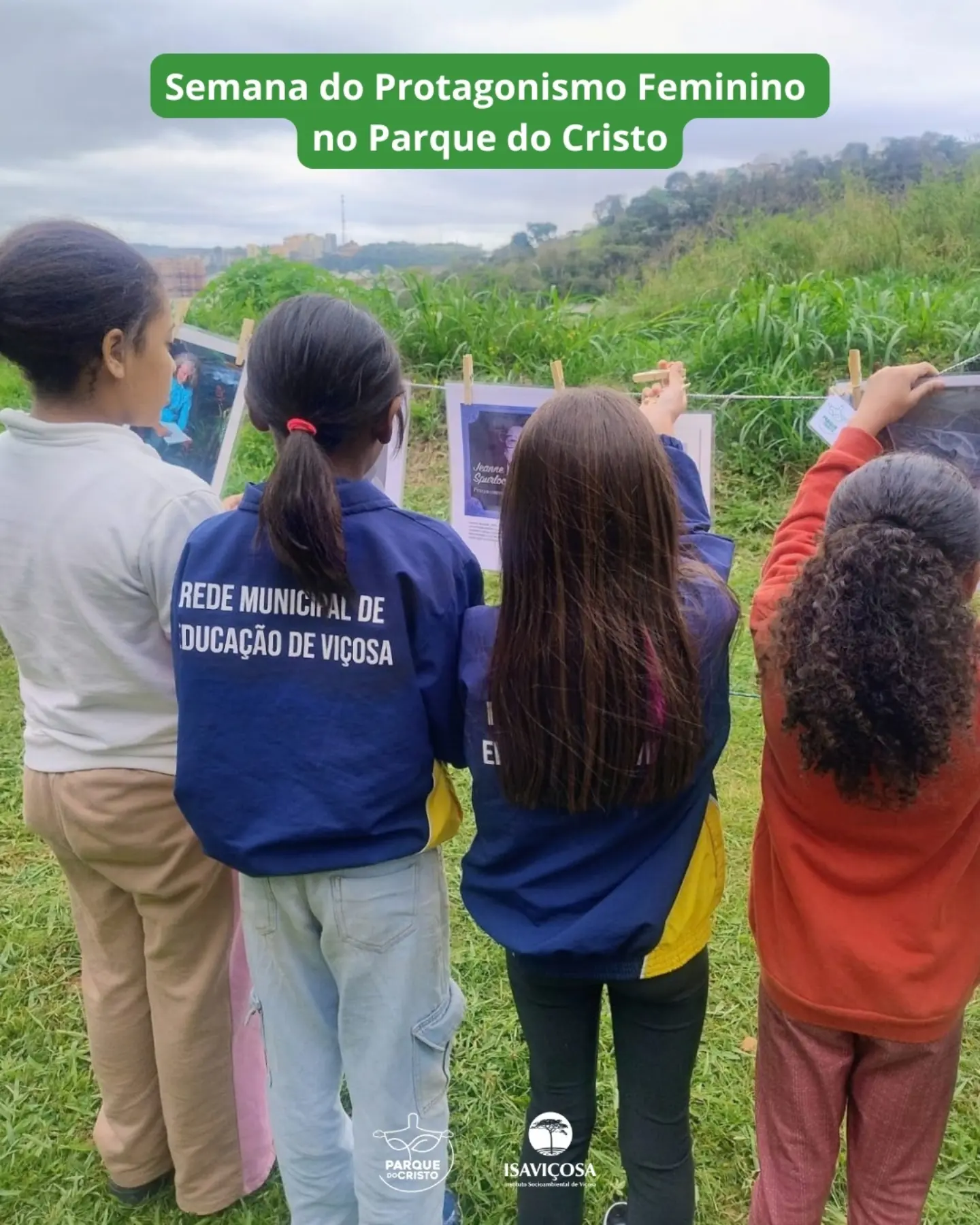 Parque do Cristo promove a Semana do Protagonismo Feminino com escolas de Viçosa