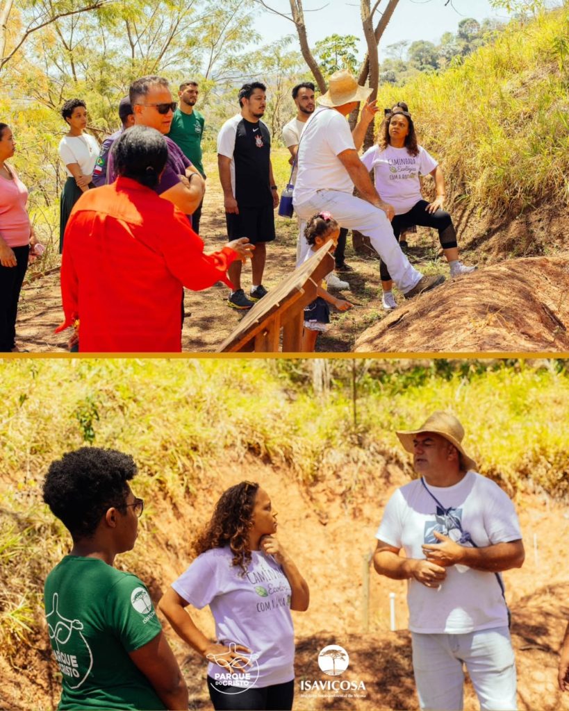Parque do Cristo recebe visitas de representantes do poder legislativo municipal e estadual